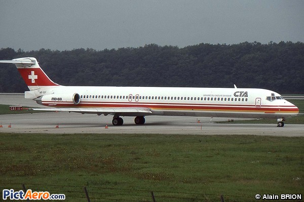 McDonnell Douglas MD-83 (DC-9-83) (Balair cta)
