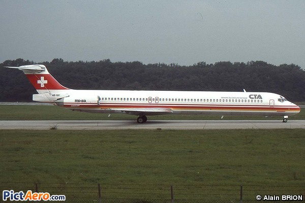 McDonnell Douglas MD-83 (DC-9-83) (Balair cta)