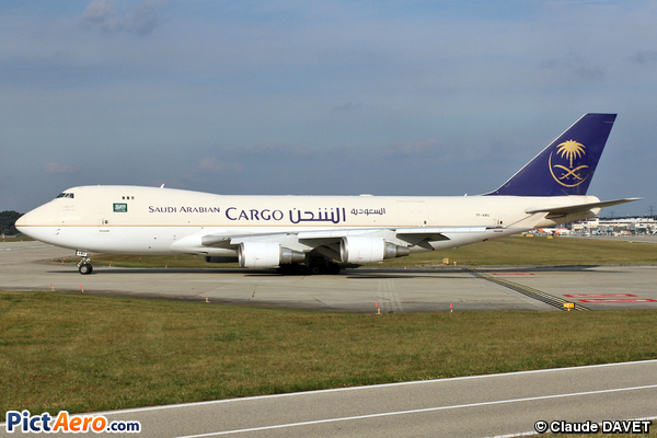 Boeing 747-48EF/SCD (Saudi Arabian Airlines Cargo)
