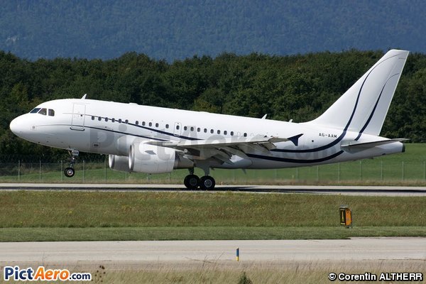 Airbus A318-122 Elite (RAK Airways)