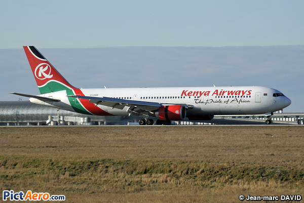 Boeing 767-36N/ER (Kenya Airways)