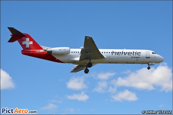 Fokker 100 (F-28-0100) (Helvetic Airways)