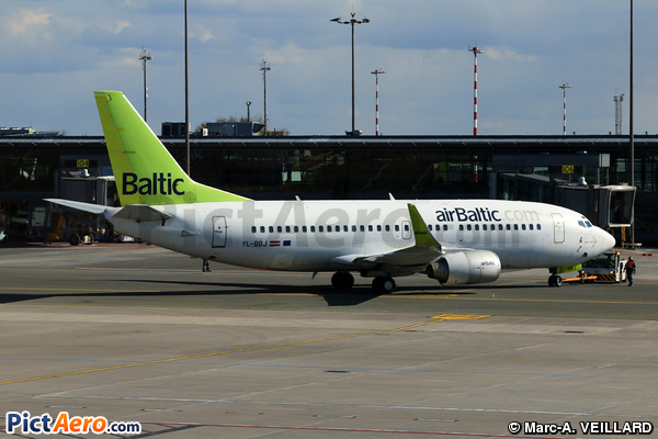 Boeing 737-36Q/WL (Air Baltic)