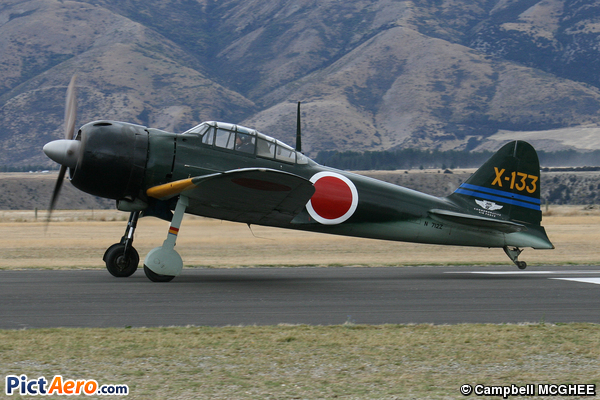 Mitsubishi A6M3 Reisen (Zero) (American Airpower Heritage Flying Museum)