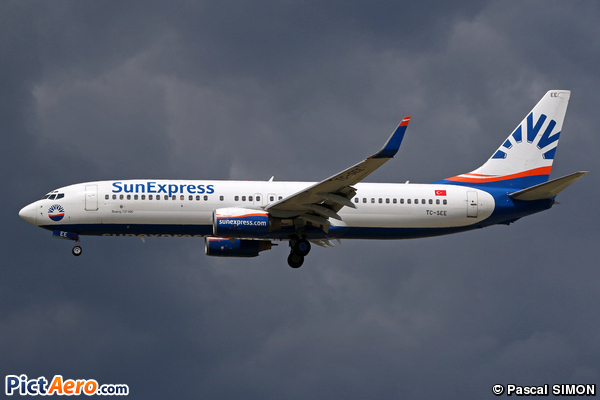 Boeing 737-8CX/WL (SunExpress)