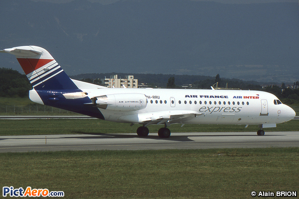 Fokker 70 (F-28-0070) (Air France/Air Littoral)