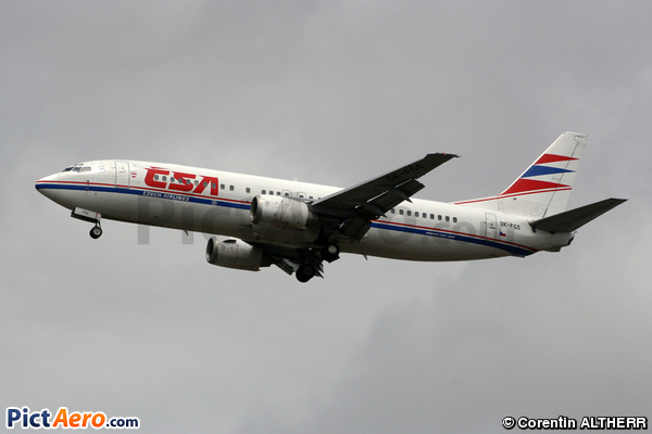 Boeing 737-45S (CSA Czech Airlines)