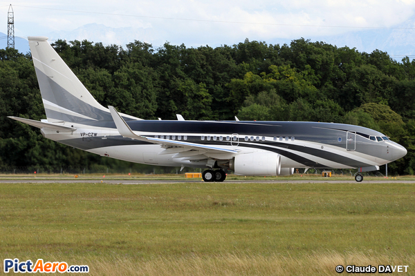 Boeing 737-7JW/BBJ1 (Strategic Aircraft Leasing Ltd)