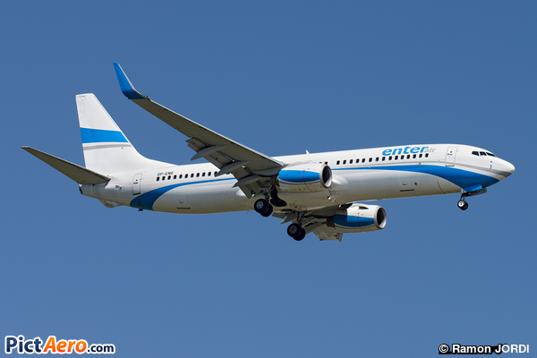 Boeing 737-8CX (Enter Air)