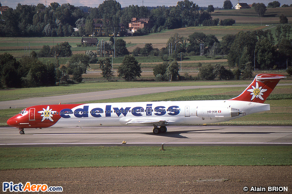McDonnell Douglas MD-83 (DC-9-83) (Edelweiss Air)
