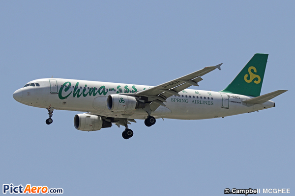 Airbus A320-214 (Spring Airlines)