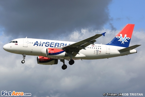Airbus A319-132 (Air Serbia)