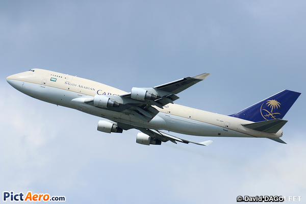 Boeing 747-412/BDSF (Saudi Arabian Airlines Cargo)