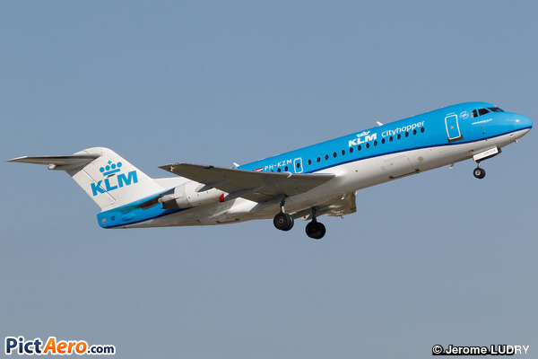 Fokker 70 (F-28-0070) (KLM Cityhopper)