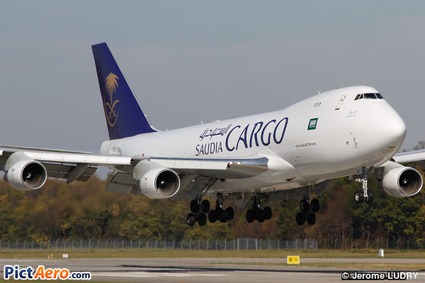 Boeing 747-412F/SCD (Saudi Arabian Airlines Cargo)