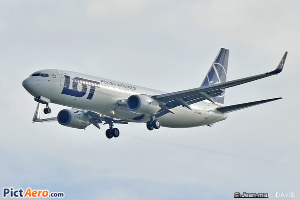 Boeing 737-89P/WL (LOT Polish Airlines)