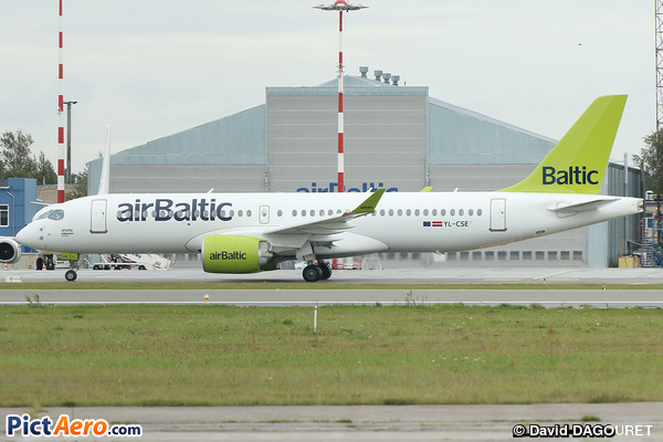 Bombardier CSeries CS300 (BD-500-1A11) (Air Baltic)