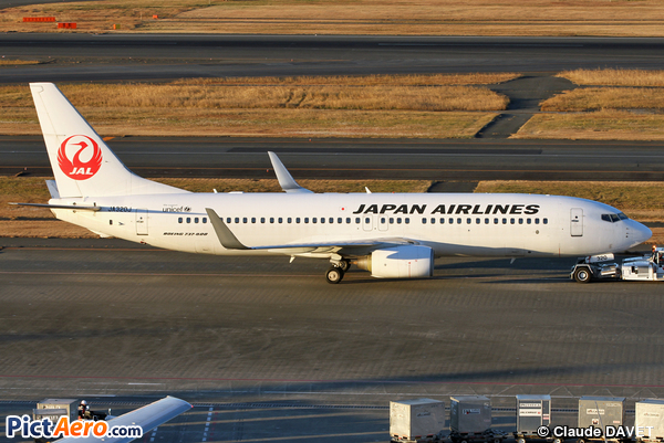 Boeing 737-846/WL (Japan Airlines (JAL))