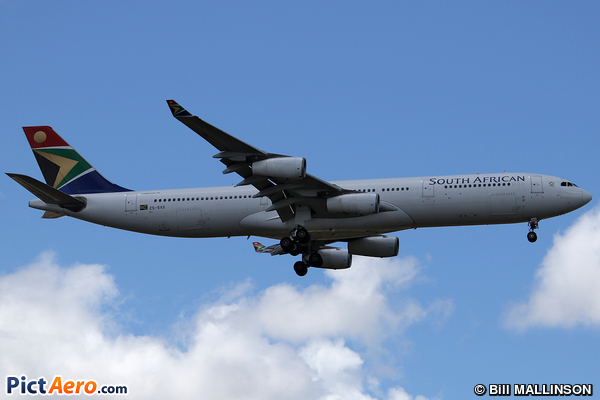 Airbus A340-313X (South African Airways)