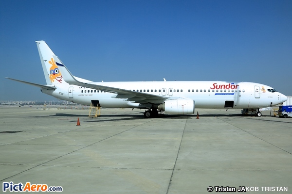 Boeing 737-804/WL (Sun d'Or International Airlines)