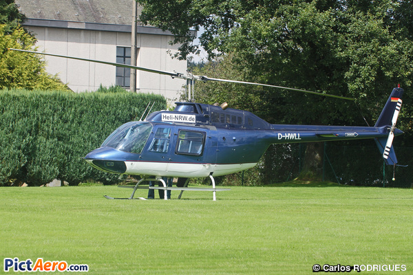206B Jet Ranger III (Société Rotorflug-Blue Helicopter)