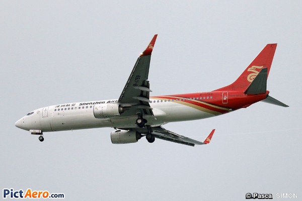 Boeing 737-87L/WL (Shenzhen Airlines)