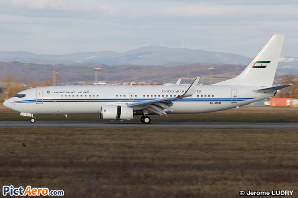 Boeing 737-8EC/BBJ2 (United Arab Emirates - Dubai Air Wing)