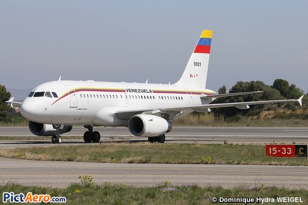 Airbus A319-113X CJ (Républica Bolivariana)