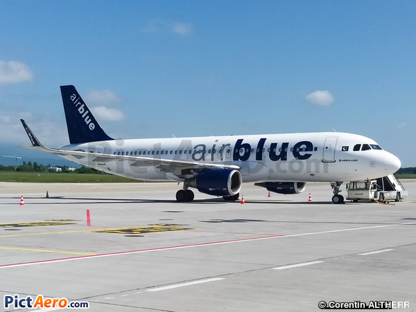 Airbus A320-214/WL  (Air Blue)