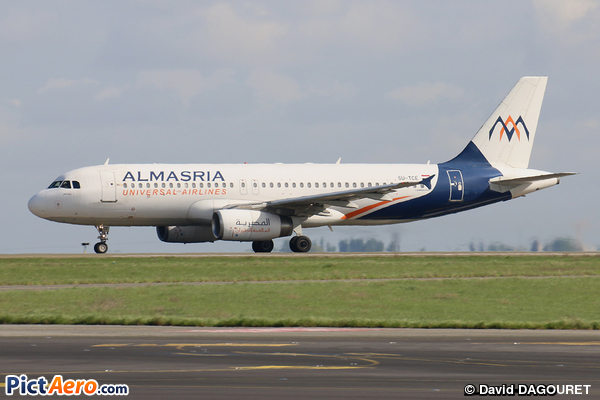 Airbus A320-232 (AlMasria Universal Airlines)