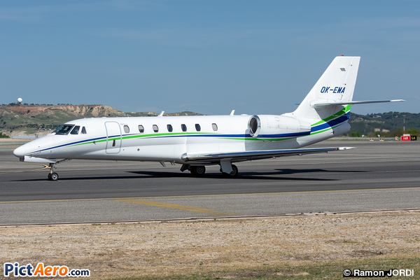 Cessna 680 Citation Sovereign (Travel Service Airlines)