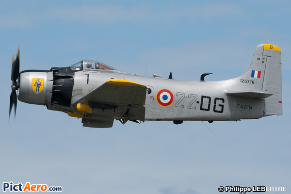 Douglas AD-4N Skyraider (SOCIETE DE DEVELOPPEMENT ET DE PROMOTION DE L'AVIATION (SDPA))