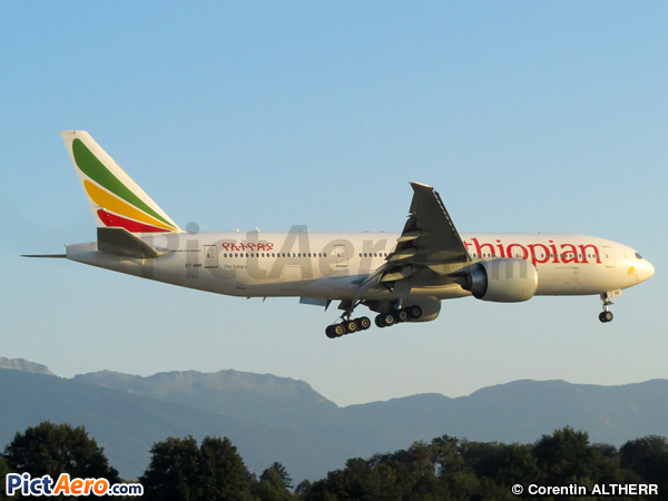 Boeing 777-260/LR (Ethiopian Airlines)