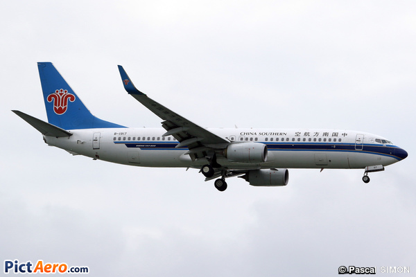 Boeing 737-81B/WL (China Southern Airlines)