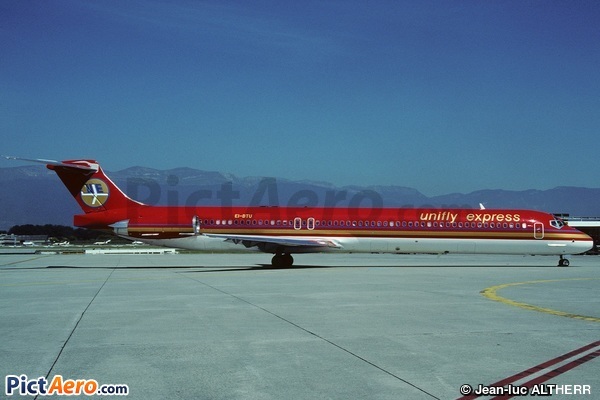 McDonnell Douglas MD-83 (DC-9-83) (Unifly Express )