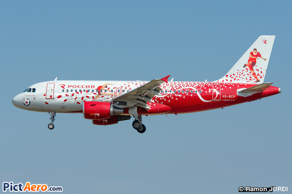 Airbus A319-112 (Rossiya - Russian Airlines)