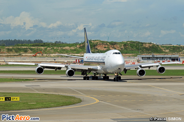 Boeing 747-412F/LCD (Singapore Airlines Cargo)