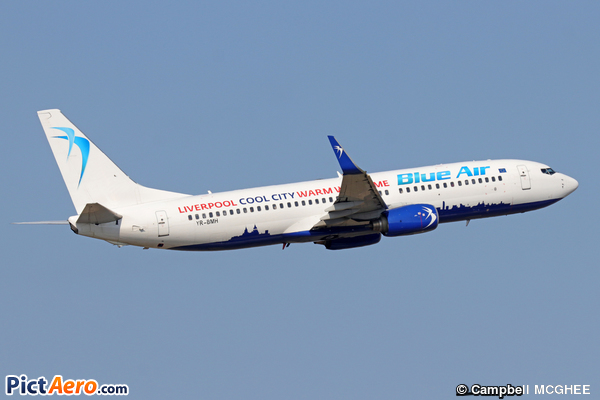 Boeing 737-8K5/WL (Blue Air)