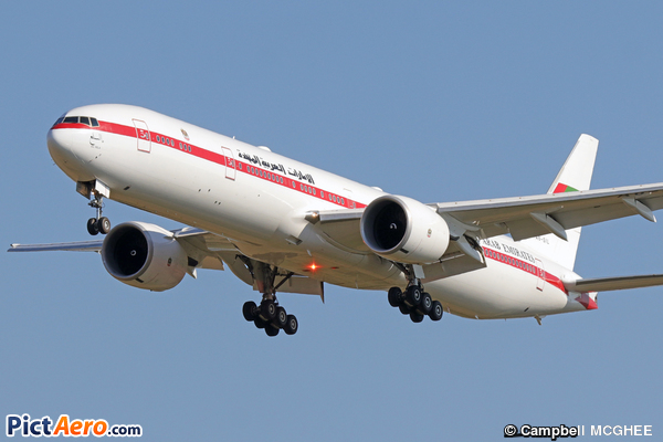 Boeing 777-35R/ER (United Arab Emirates - Abu Dhabi Amiri Flight)