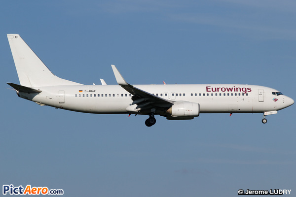 Boeing 737-86J/WL (Eurowings)