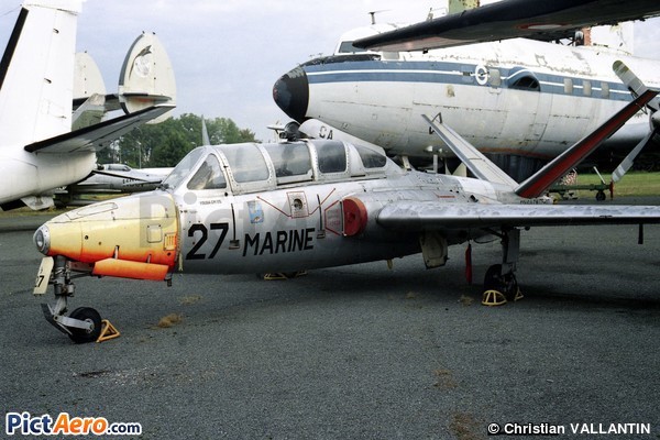 Fouga CM-175 Zephyr (Musée de l'Air et de l'Espace du Bourget)