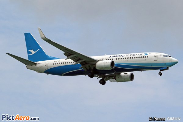 Boeing 737-85C/WL (Xiamen Airlines)