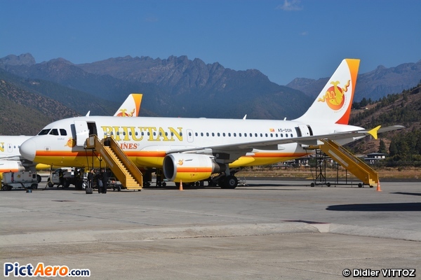 Airbus A319-112 (Bhutan Airlines )