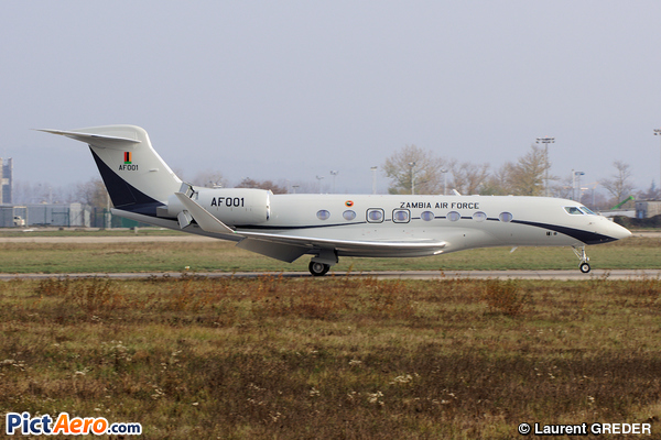 Gulfstream G650ER (Government of Zambia)