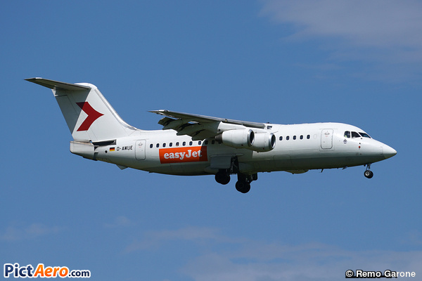 British Aerospace BAe 146-200 (easyjet (WDL Aviation))