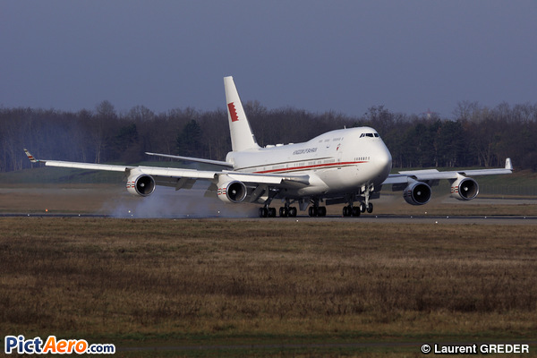 Boeing 747-4F6 (Bahrain - Royal Flight)