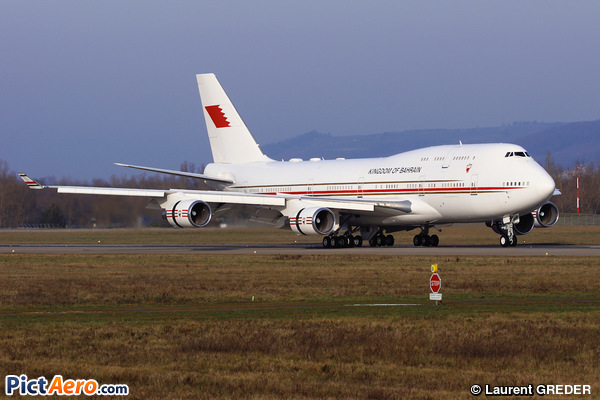 Boeing 747-4F6 (Bahrain - Royal Flight)