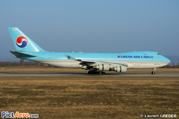 Boeing 747-4B5F/SCD (Korean Air Cargo)