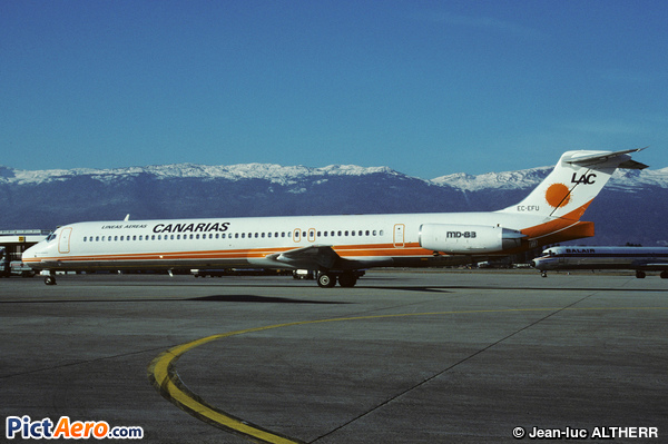 McDonnell Douglas MD-83 (DC-9-83) (Lineas Aereas Canarias)