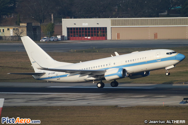 Boeing 737-7KK BBJ (Peace Crown Ltd)
